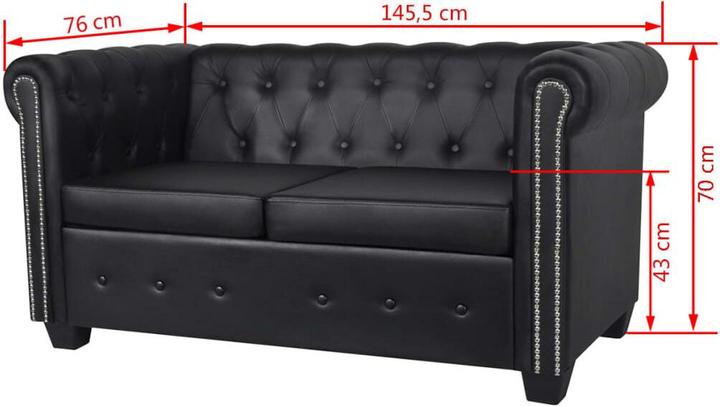 Immagine prodotto VidaXL Nestario (3 posti, 2 posti)