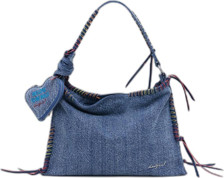 Actual product image Desigual Torio Denim Shoulder Bag