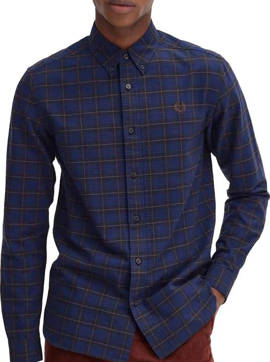 Immagine prodotto Fred Perry Camicia Tartan Manica Lunga Uomo (XS)