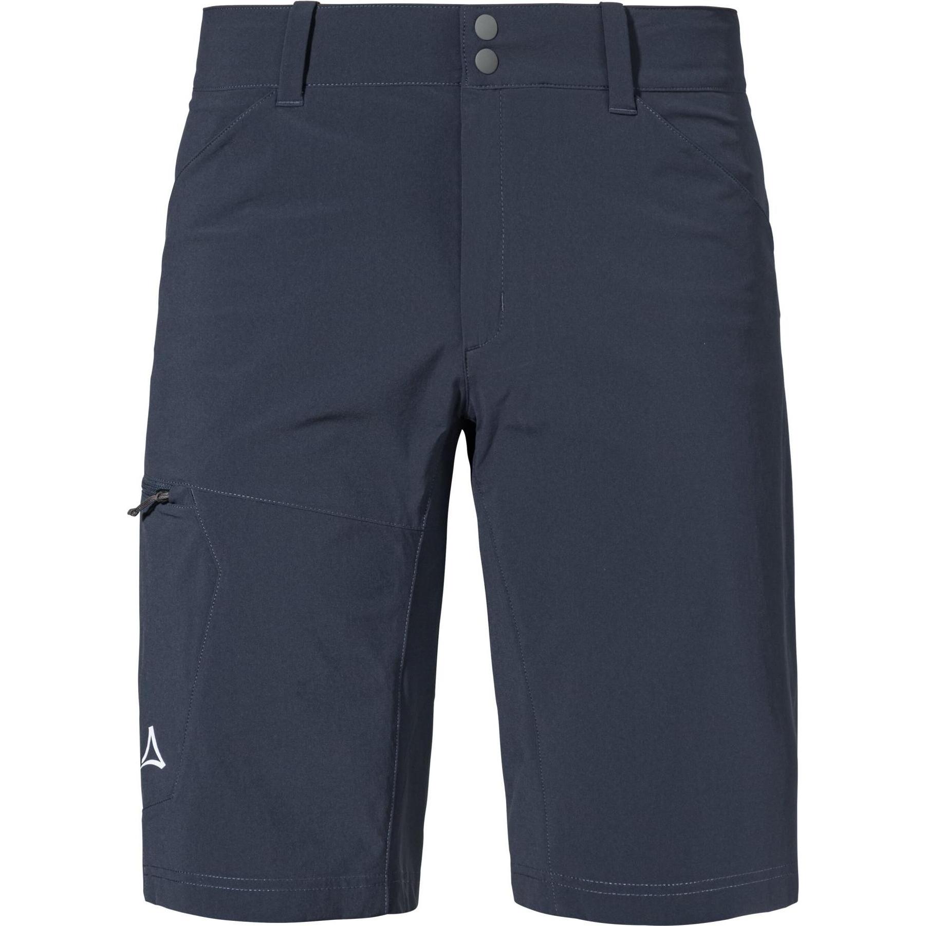 Schöffel, Herren, Velohosen, Shorts Danube M (52, L), Blau, L, 52