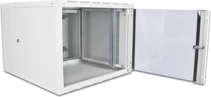 Actual product image Wirewin 19" 2-piece wall cabinet, gray (6 RU, 19 inch rack)