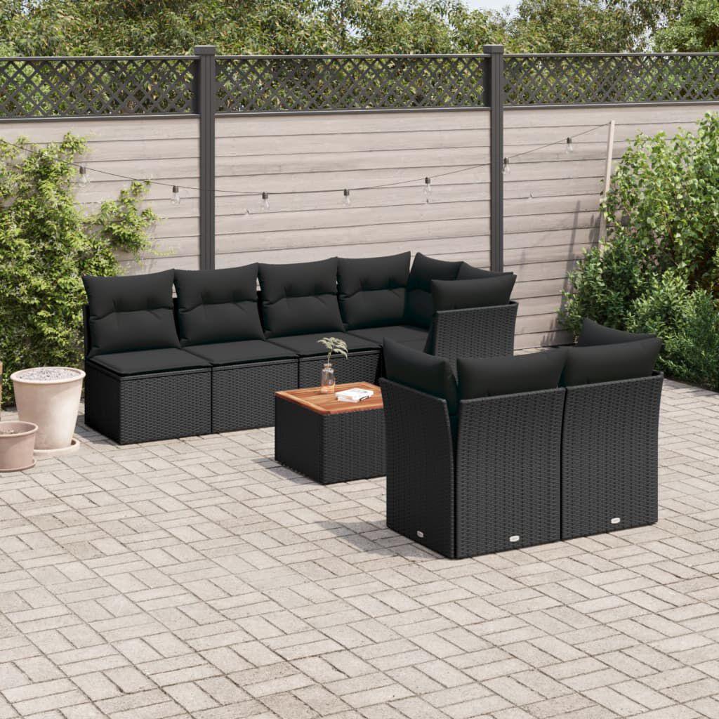 Thumbnail - VidaXL, Gartenlounge, 10-tlg. Garten-Lounge-Set mit Kissen