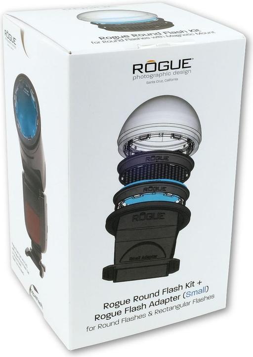 Actual product image Rogue Round Flash Kit + Flash Adapter (Small) (Flash diffuser)