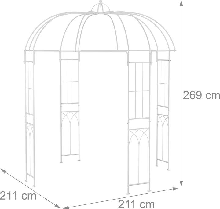 Produktbild Relaxdays Rosenpavillon (211 cm, 211 cm)