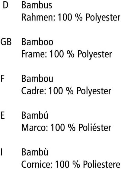 Nutritional values and ingredients Wenko Bamboo (80 x 50 cm)