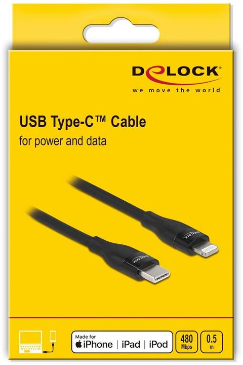 Immagine prodotto Delock USB tipo C - Lightning (0.50 m, USB 2.0)