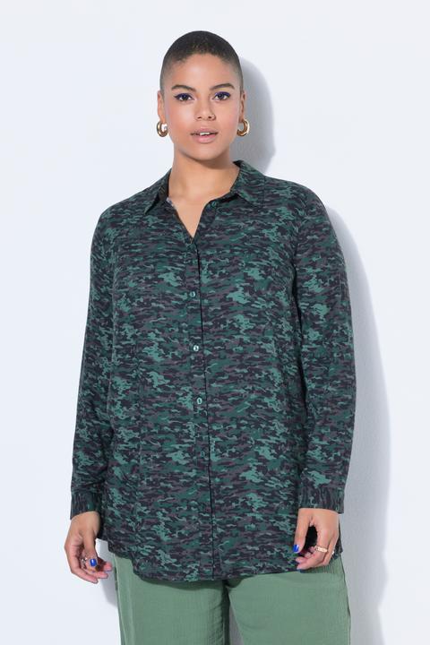 Immagine prodotto Studio Untold Camicia dal taglio dritto con camouflage e maniche lunghe (54, 56)