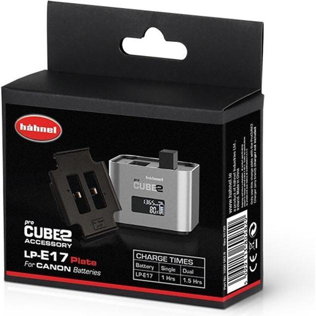 Hähnel Piastra ProCube2/3 per batteria Canon LP-E17 (Batteria della fotocamera), Alimentatore fotocamera