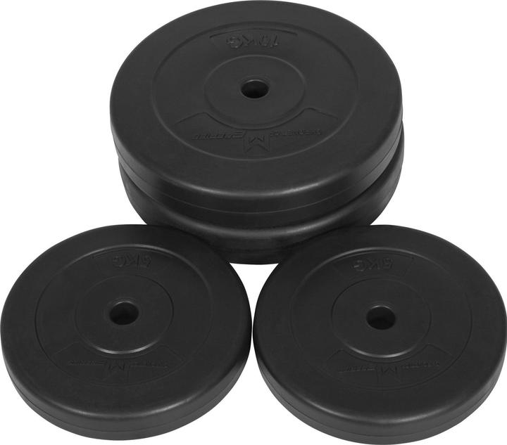 Actual product image Gyronetics Weight plate set (2 x 5 kg, 2 x 10 kg)