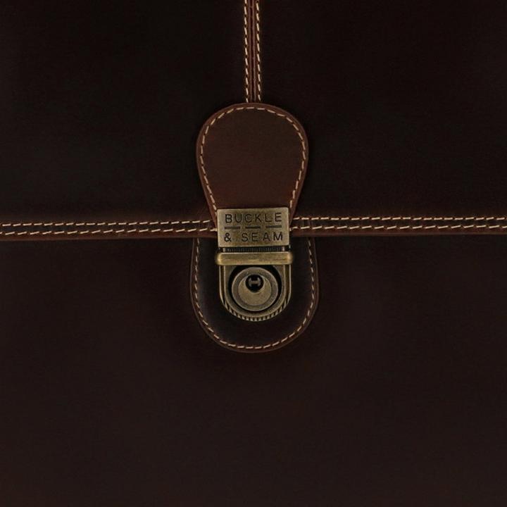 Actual product image Buckle & Seam Briefcase Sierra Brown/Dots