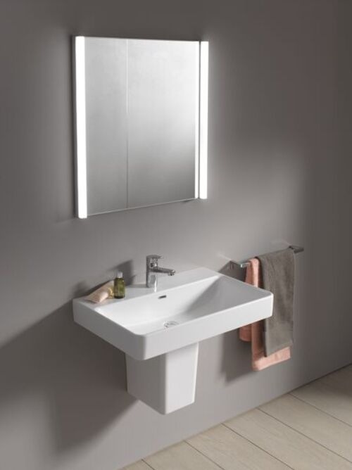 Produktbild Laufen Waschtisch Pro S 60 cm wei mit Beschichtung 8109634001041 (465 mm, 600 mm)