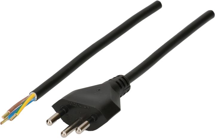 Actual product image Max Hauri TDLR mains cable H03VV-F3G0.75 type 12 (2 m)