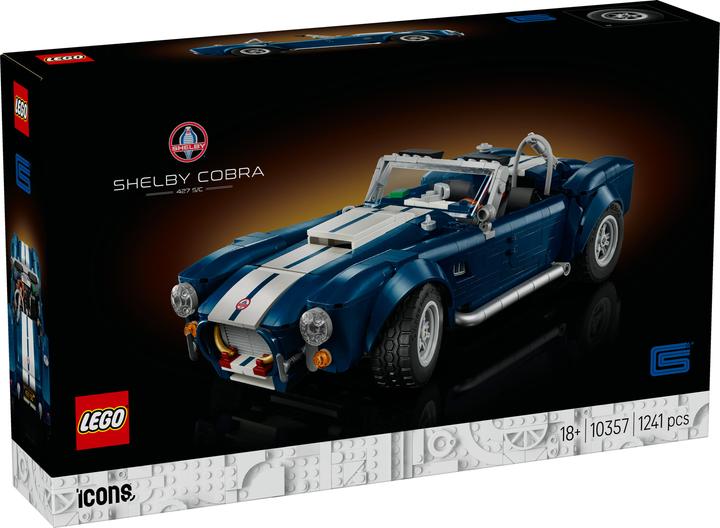 LEGO Shelby Cobra 427 S/C (10357, LEGO Icons)
