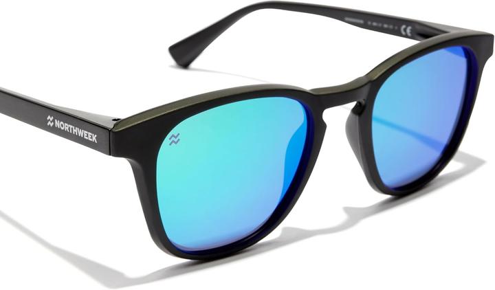 Actual product image Northweek Unisex sunglasses Wall green Black Ø 140 mm
