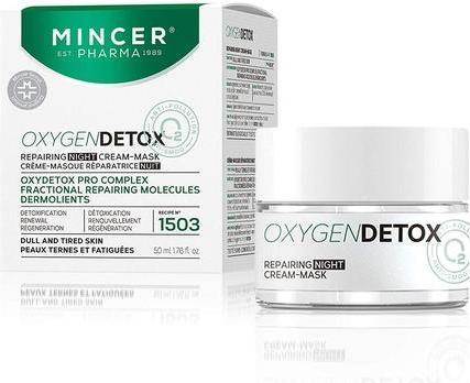 Actual product image Mincer Pharma Oxygen Detox Repairing Night Cream-Mask No.1503 50Ml (50 ml)