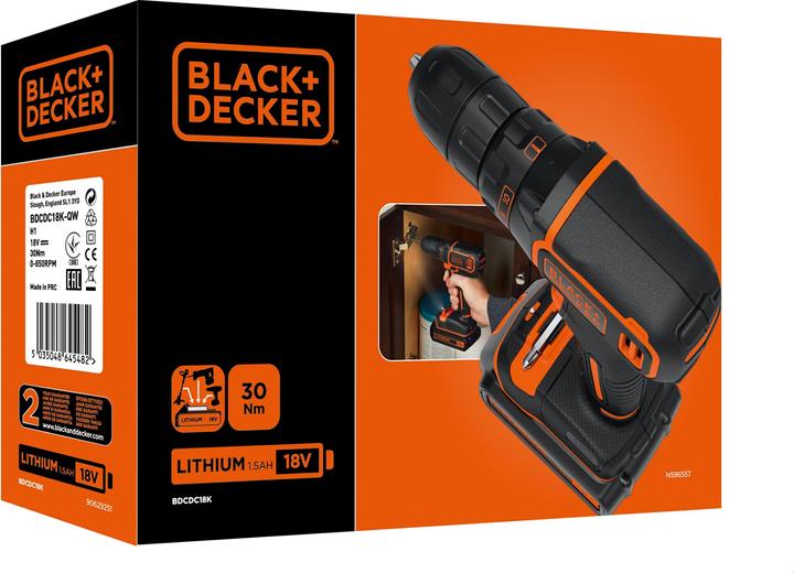 Image du produit Black & Decker Bdcdc18