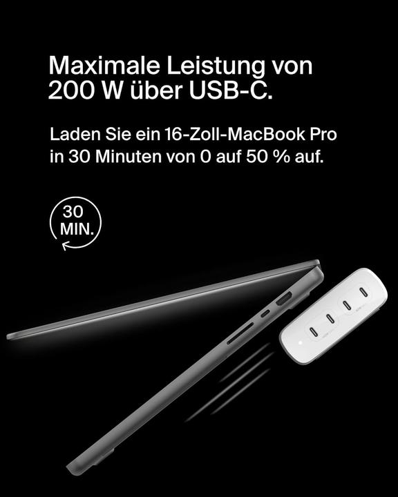 Immagine prodotto Belkin BoostCharge Pro (200 W, 4 porte)