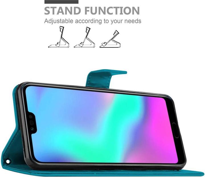 Produktbild Cadorabo Flower Book Cover (Honor 10)