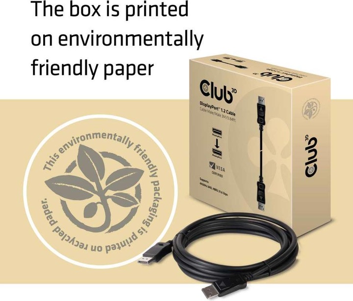 Produktbild Club 3D DisplayPort — DisplayPort (3 m, DisplayPort)