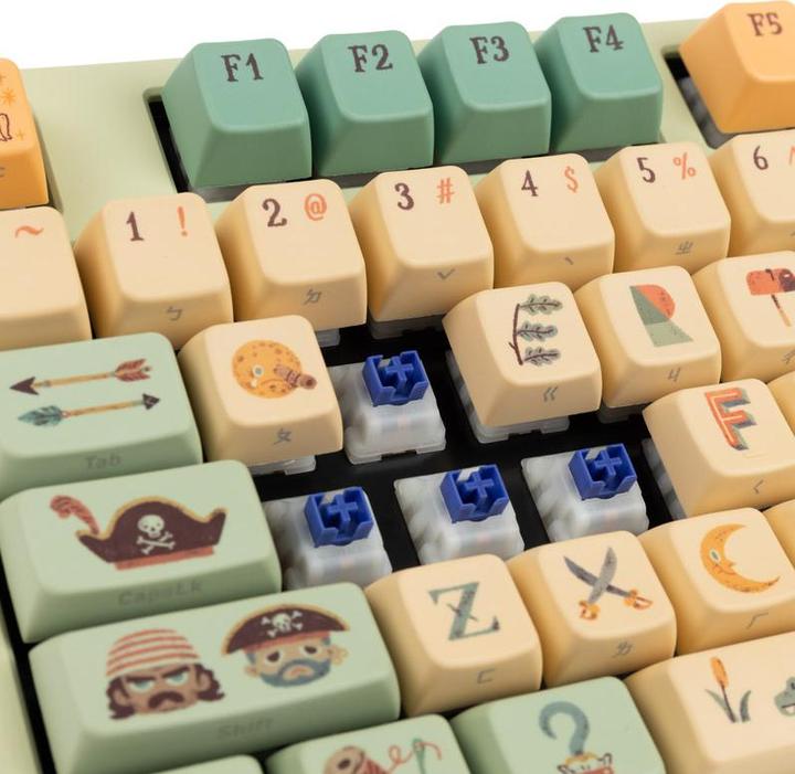Actual product image Ducky Dimanche One 2 Pro Peter Pan, gaming toetsenbord (US)