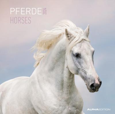 Image du produit Alpha Edition Chevaux 2024 - Calendrier broché 30x30 cm (30x60 ouvert) - Calendrier avec espace pour notes - (Allemand)