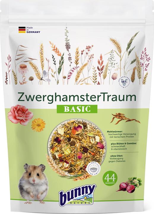 Actual product image Bunny Dwarf hamster dream BASIC (0.60 kg, 1 x)