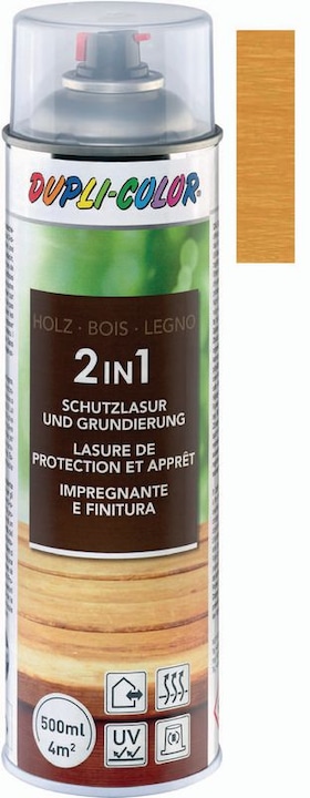 Produktbild Dupli-Color Holzschutzlasur Spray (Kieferbraun, 0.50 l)