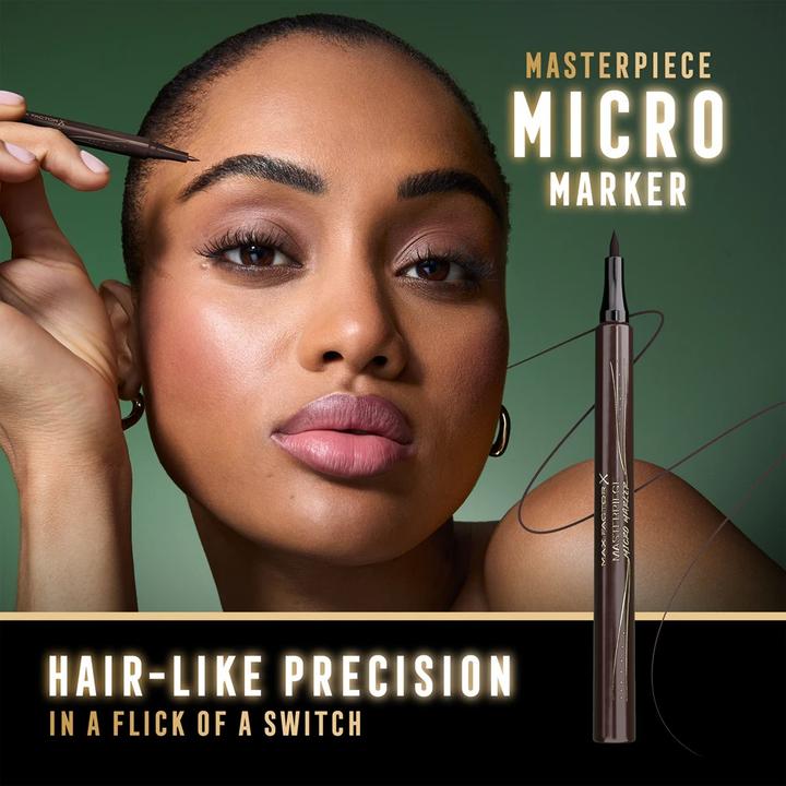 Actual product image Catrice Max Factor Masterpiece Micro Marker Precision Eyebrow Pen Deep Brown 11ml (Deep brown)