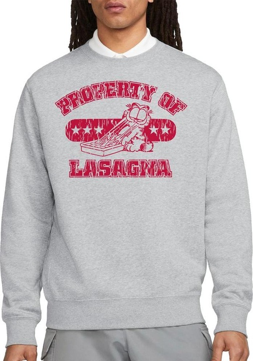 Immagine prodotto Garfield Property Of Lasagna Felpa Adulto Unisex (XL)