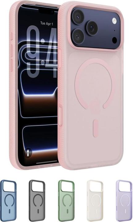 Actual product image Belkin Grip magn. Schutzhülle iPhone 17 ProMax pink MSA036hqPK (Apple iPhone 17 Pro Max)
