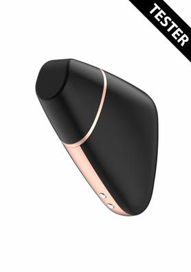 Produktbild Satisfyer Love Triangle Air Pulse Stimulator + Vibration - Black - Tester