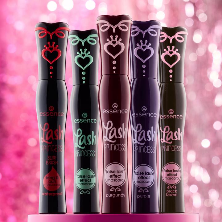 Produktbild essence Lash PRINCESS slim brush long & curl mascara waterproof (emerald ENERGY)