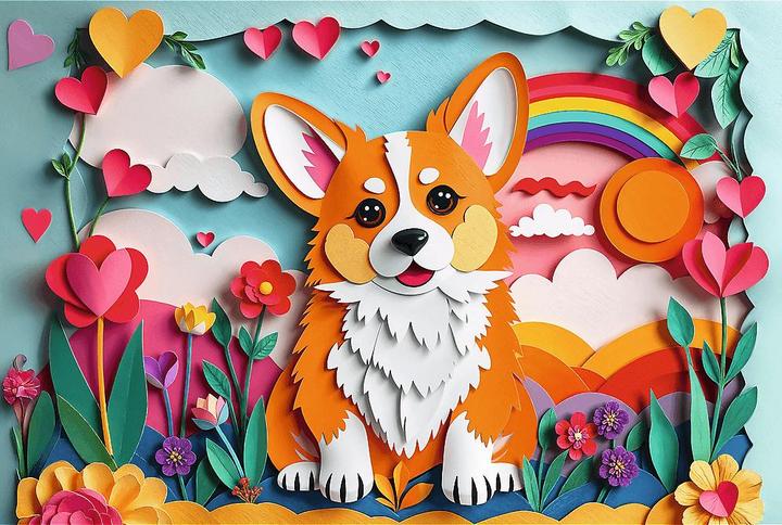Produktbild Trefl Puzzle Premium Plus 160 - Jubiläum - Hund (160 Teile)