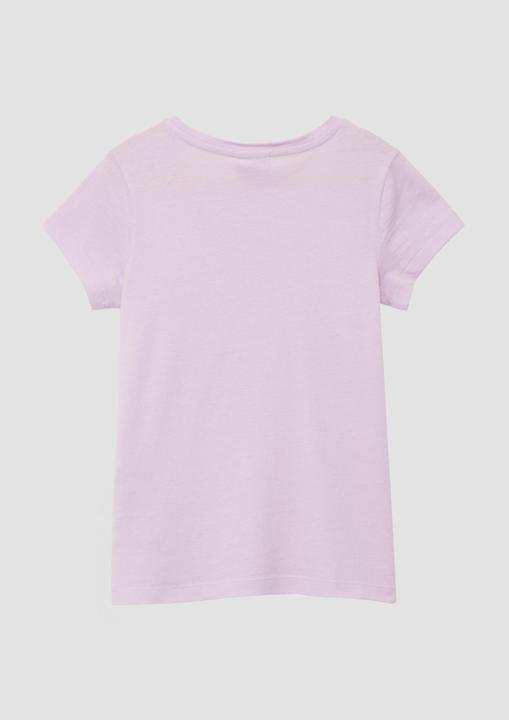 Produktbild S.Oliver T-Shirt Ausgestelltes T-Shirt mit Printdetail (104, 110)