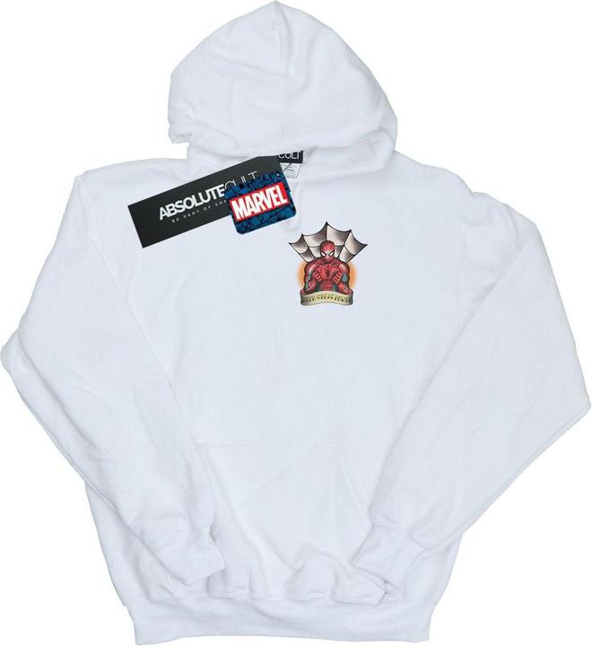 Produktbild SpiderMan Tattoo Breast Print Kapuzenpullover (L)