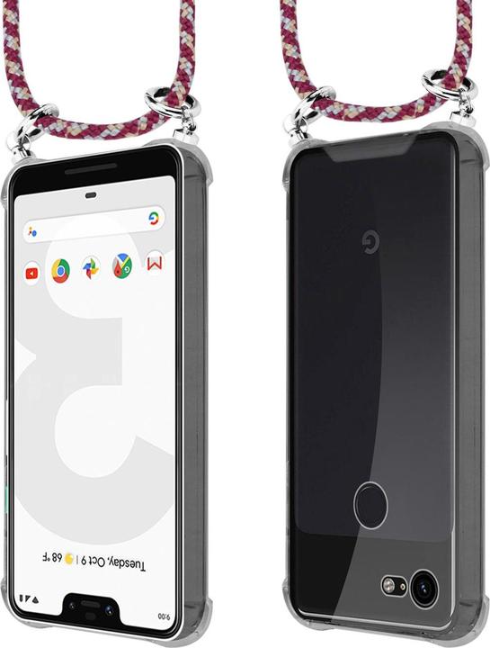 Produktbild Cadorabo TPU Handy Kette SILBER Cover