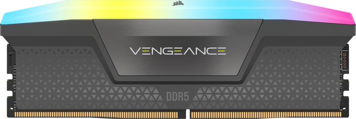 Actual product image Corsair VENGEANCE RGB DDR5 6000MT/s 64GB - GREY (2 x 32GB, 6000 MHz, DDR5 RAM, DIMM)