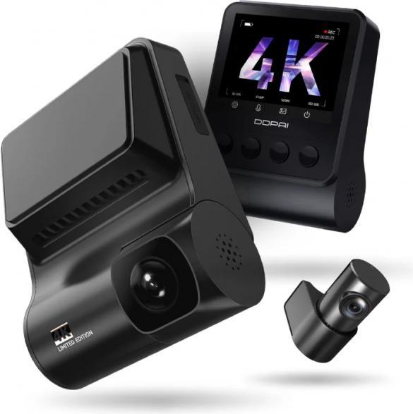 Actual product image DDpai Z50 Gps Dual (Built-in display, Built-in microphone, GPS receiver, Rechargeable battery, Wi-Fi, 4K)