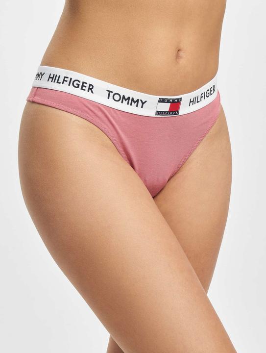 Produktbild Tommy Hilfiger Damen String Thong mit Stretch, Rosa (English Pink), S (S)