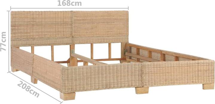 Produktbild vidaXL Bett (160 x 200 cm)