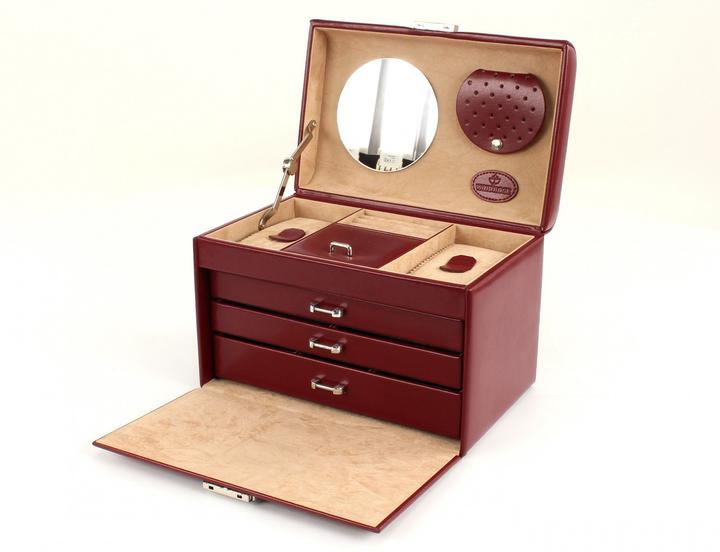 Produktbild Windrose Merino Schmuckkoffer 24,5 cm