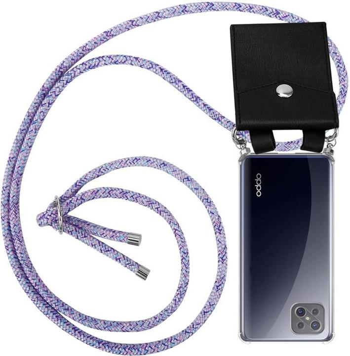 Produktbild Cadorabo TPU Handy Kette SILBER Cover