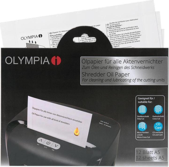 Actual product image Olympia Oiled paper