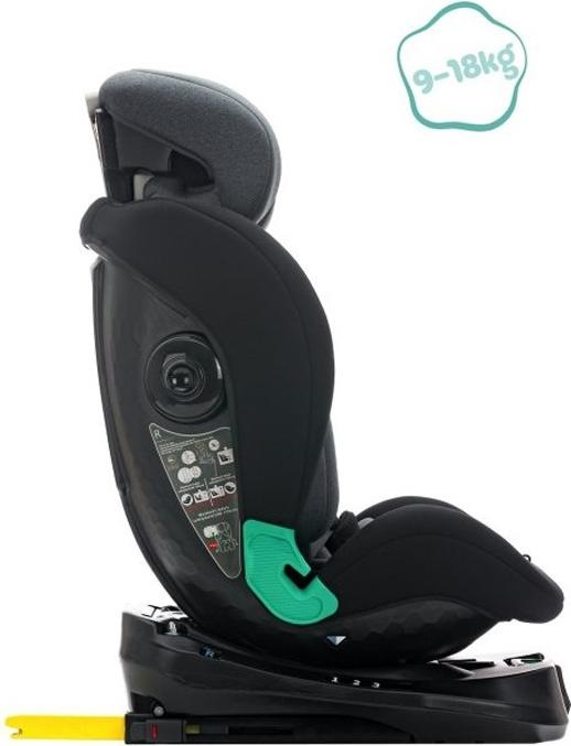 Produktbild Fillikid Reboarder Luca 360 Schwarz Grau (Reboarder, ECE R129/i-Size Norm)