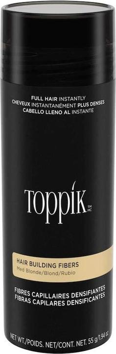 Toppik Hair Building Fibers - Medium Blonde 55 gr (Medium Blonde)