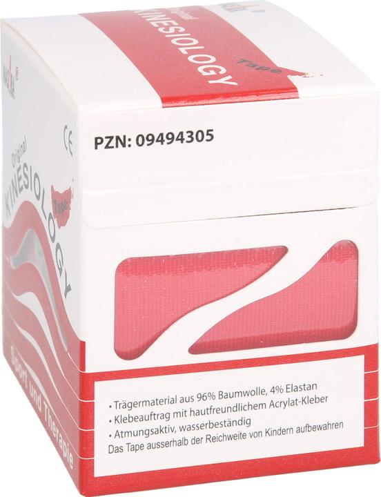 Produktbild Römer Pharma Kinesiologie Tape 5x5 Rot