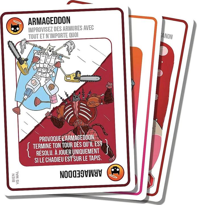 Immagine prodotto Exploding Kittens Bien Vs Mal (Francese, 2 - 5 Giocatori)