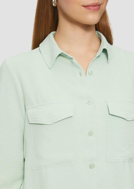 Actual product image S.Oliver Bluse Lässige Hemdbluse mit aufgesetzten Taschen (44)