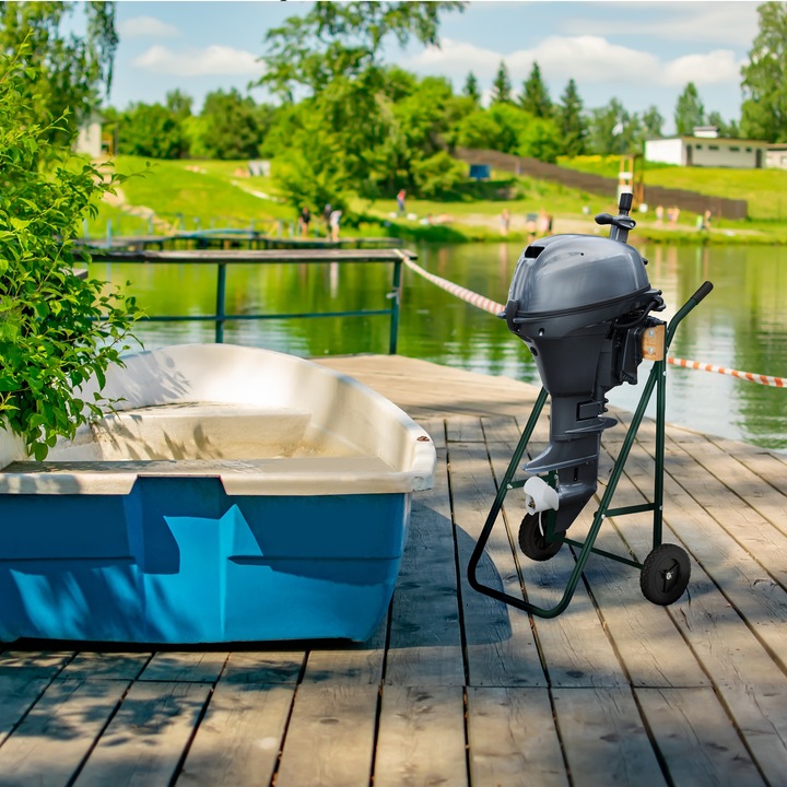 Produktbild Relaxdays Aussenborder Ständer