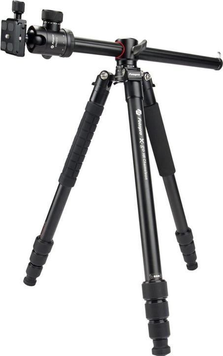Actual product image Fotopro Professional Tripod X-go Series Carbon (Metal)